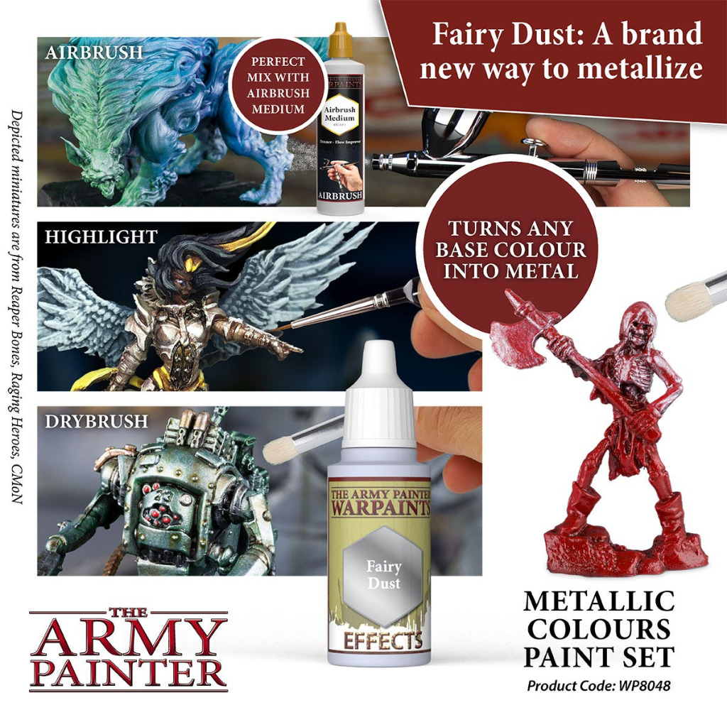 Warpaints Metallic Colours Paint Set 3