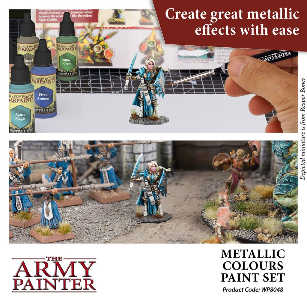 Warpaints Metallic Colours Paint Set 6