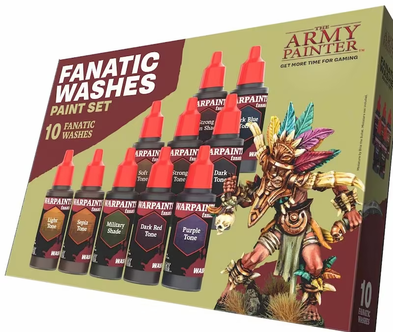 Warpaints Fanatic Washes Paint Set 1
