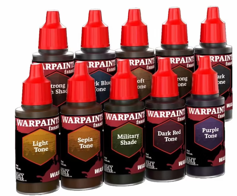 Warpaints Fanatic Washes Paint Set 2