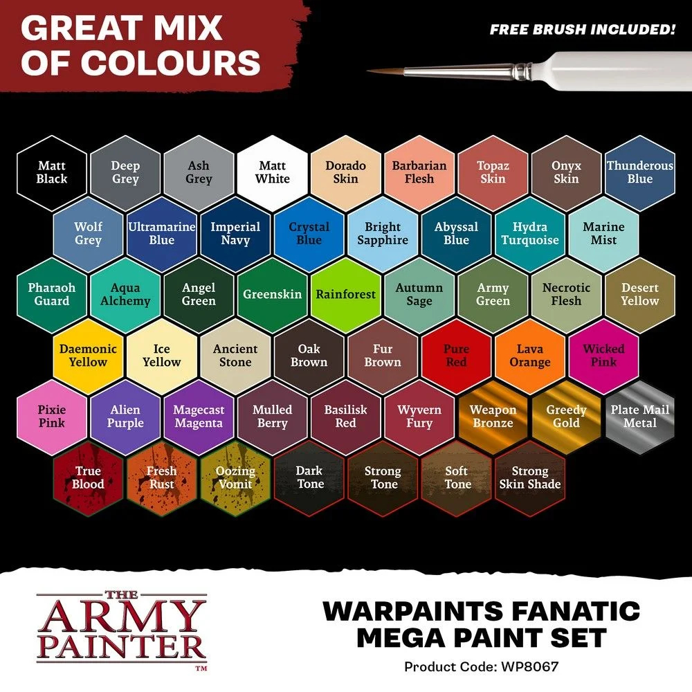 Warpaints Fanatic: Mega Paint Set 3