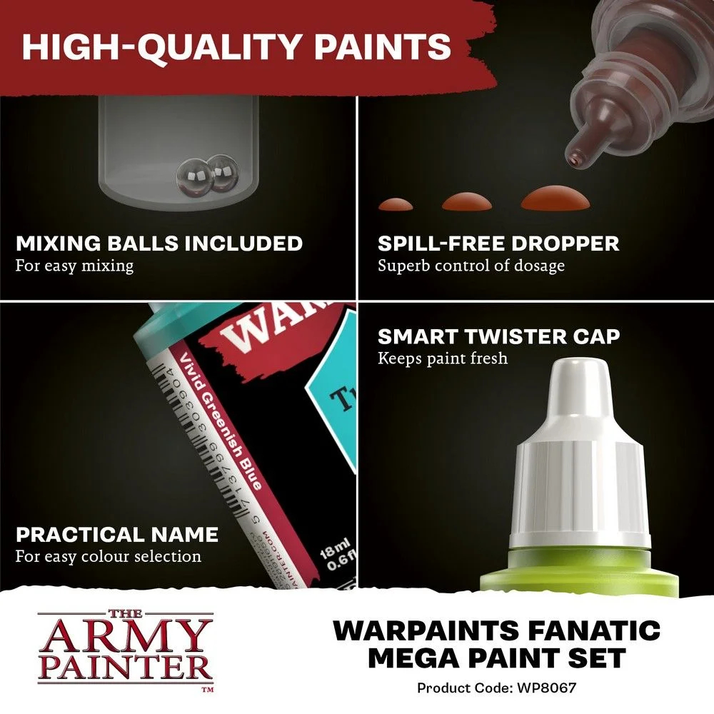 Warpaints Fanatic: Mega Paint Set 4