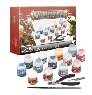 Age of Sigmar Paint and Tools Set 1