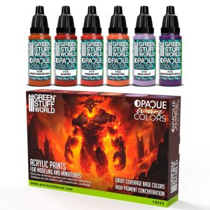 Opaque Paint Set - Warm Colours 1
