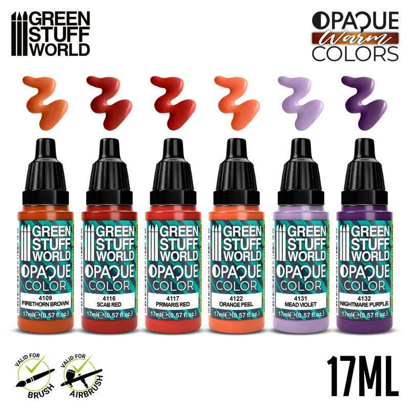 Opaque Paint Set - Warm Colours 2