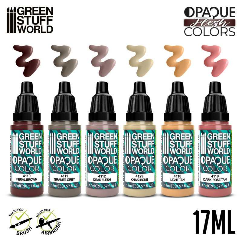 Opaque Paint Set - Flesh Colours 2