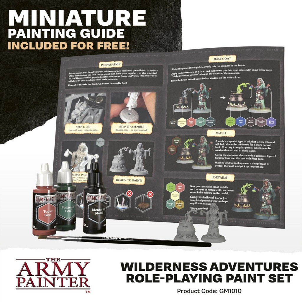 GameMaster: Wilderness Adventures Paint Set 4
