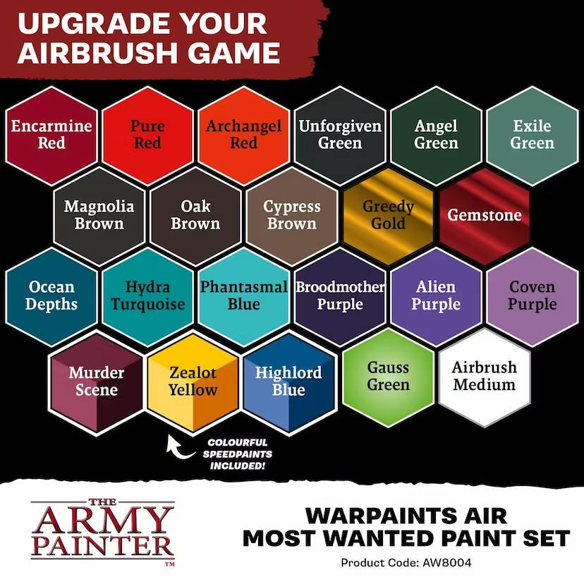 Warpaints Air Most Wanted Set 3