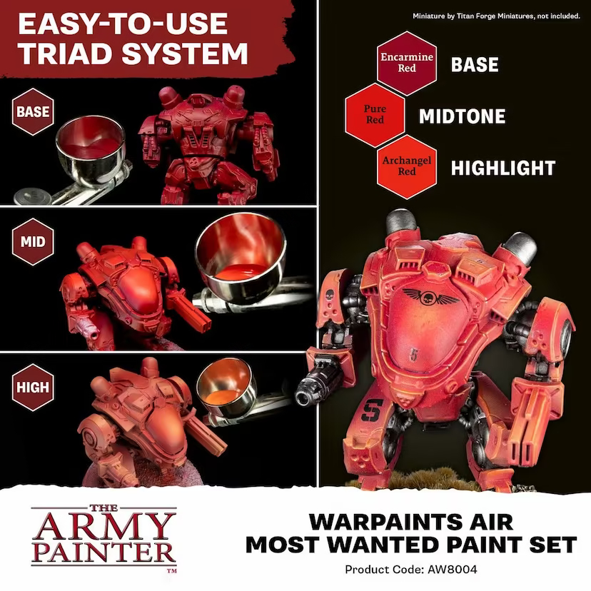 Warpaints Air Most Wanted Set 4