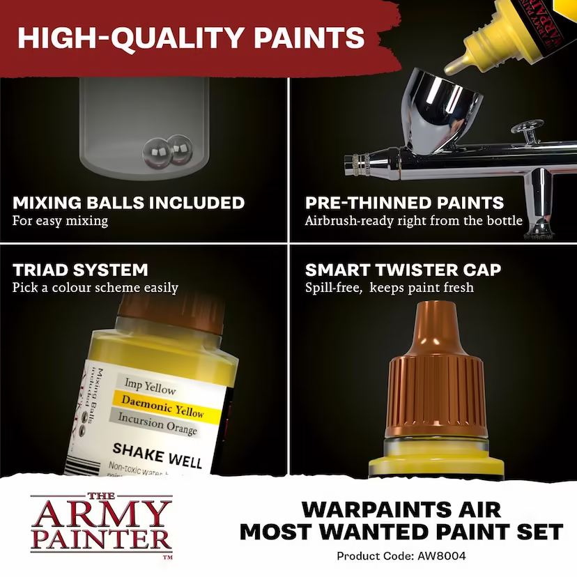 Warpaints Air Most Wanted Set 7