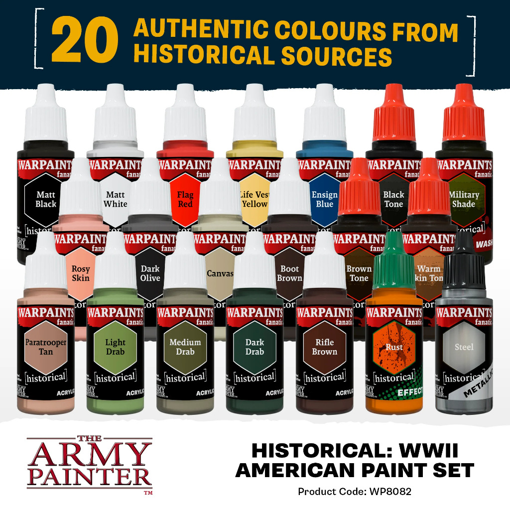 Warpaints Fanatic: WW2 American Paint Set 2