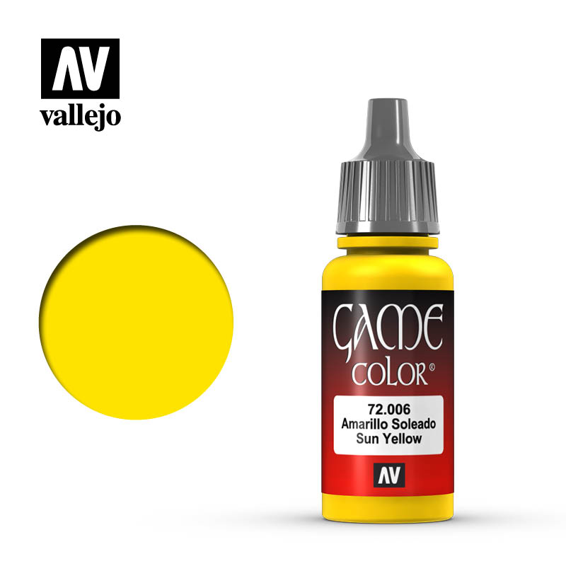 Game Color: Sun Yellow 1