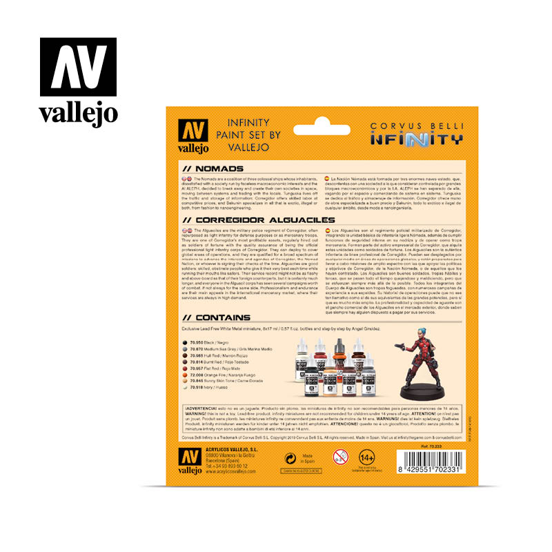 AV Vallejo Model Color Set - Infinity Nomads Exclusive 2