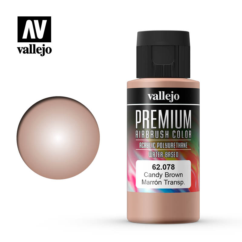 Premium Color 60ml: Candy Brown 1