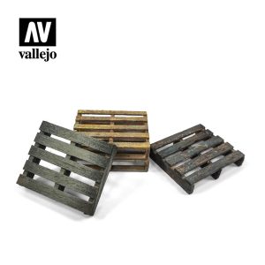 Vallejo Scenics - Scenery: Wooden Pallets 1