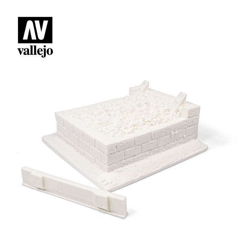 Vallejo Scenics - Scenery: Railroad Buffer Block 2