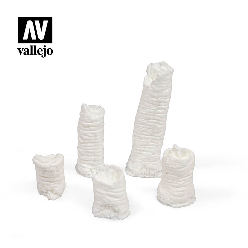 Vallejo Scenics - Scenery: Broken Palm Trunks 2