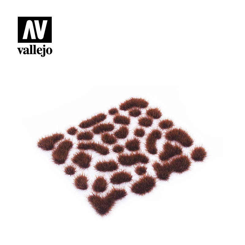 AV Vallejo Scenery - Wild Tuft - Brown, Medium: 4mm 2