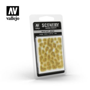 AV Vallejo Scenery - Wild Tuft - Beige, Large: 6mm 1