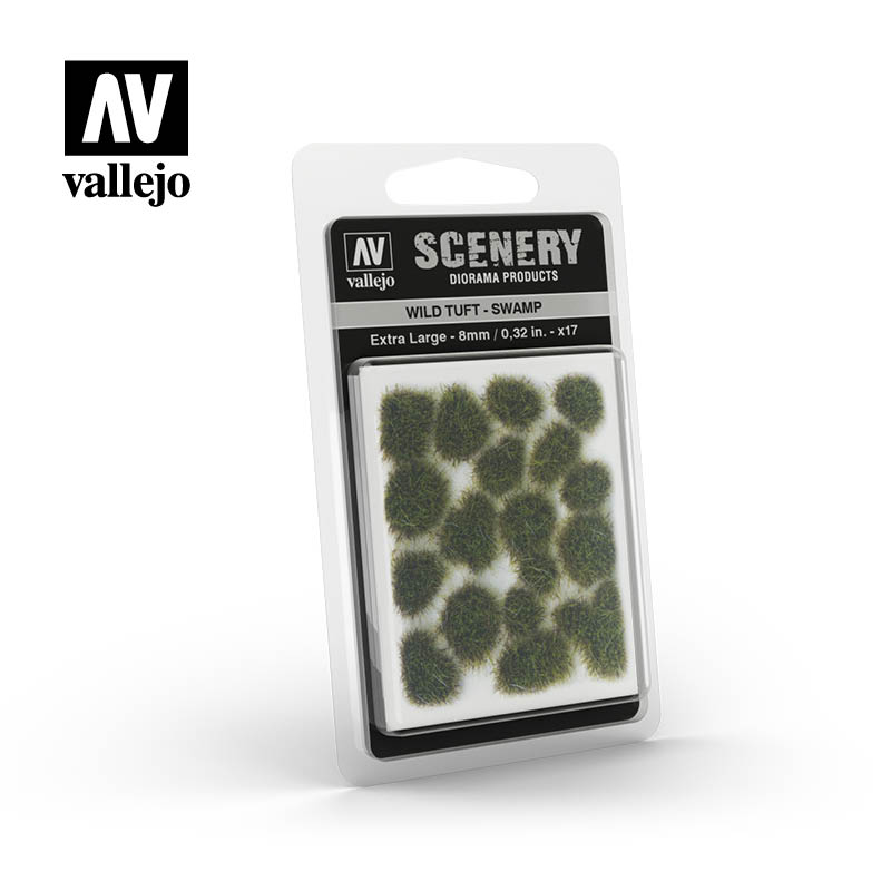 AV Vallejo Scenery - Wild Tuft - Swamp, XL: 12mm 1