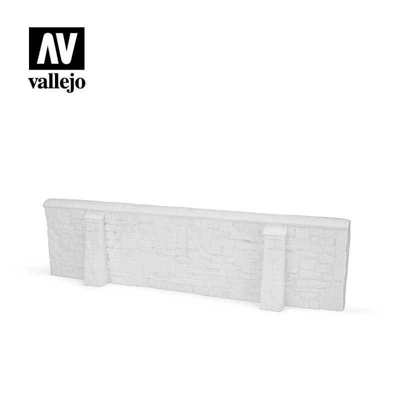 Vallejo Scenics - 1:35 Ardennes Village Wall 24x7cm 2