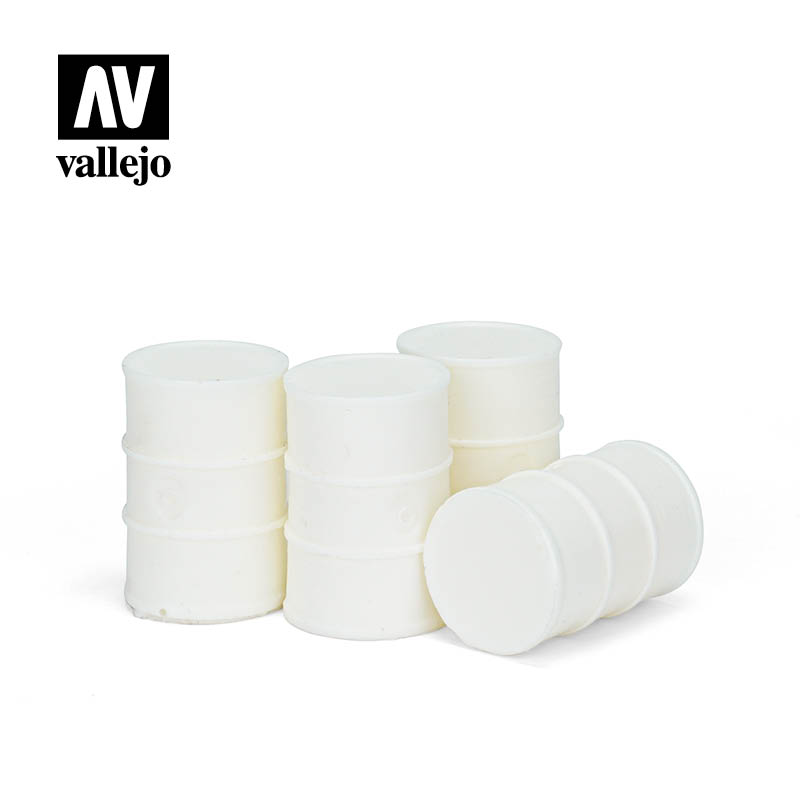 Vallejo Scenics - 1:35 German Fuel Drums 1 2
