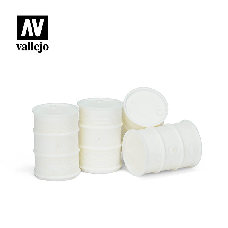 Vallejo Scenics - 1:35 German Fuel Drums 2 2