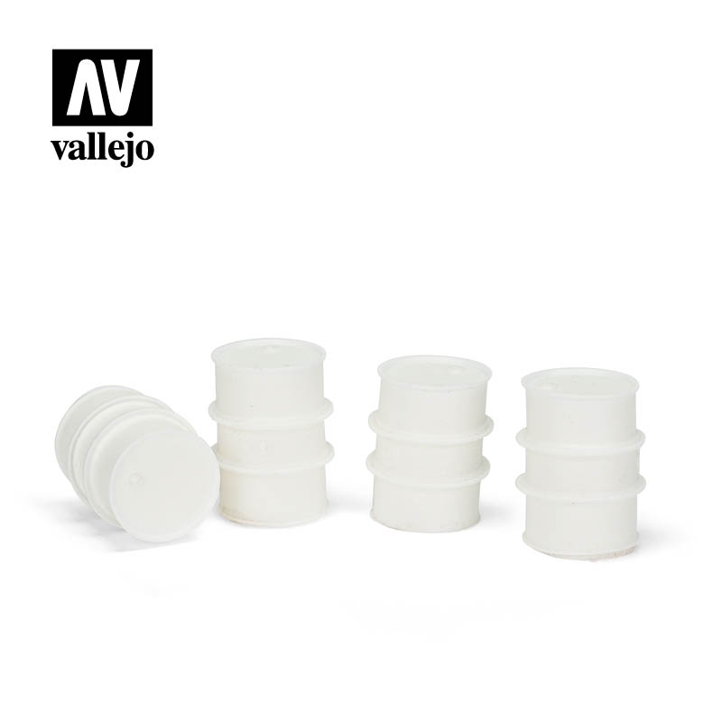 Vallejo Scenics - 1:35 Civilian Fuel Drums 2