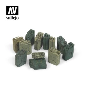Vallejo Scenics - 1:35 German Jerrycan Set 1