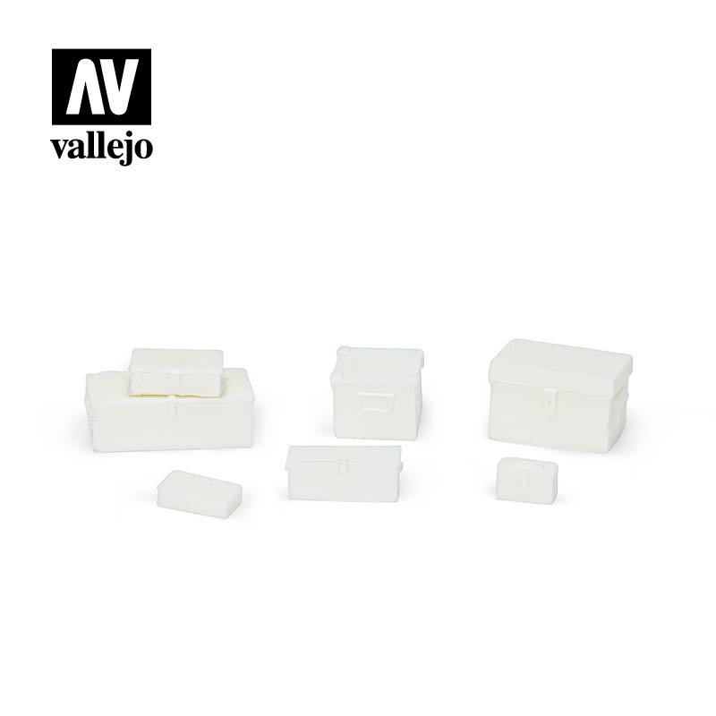 Vallejo Scenics - 1:35 Universal Metal Cases 2