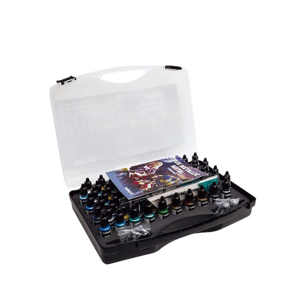 Vallejo True Metallic Metal: Color Case - 80 Colours & Carry Case 2