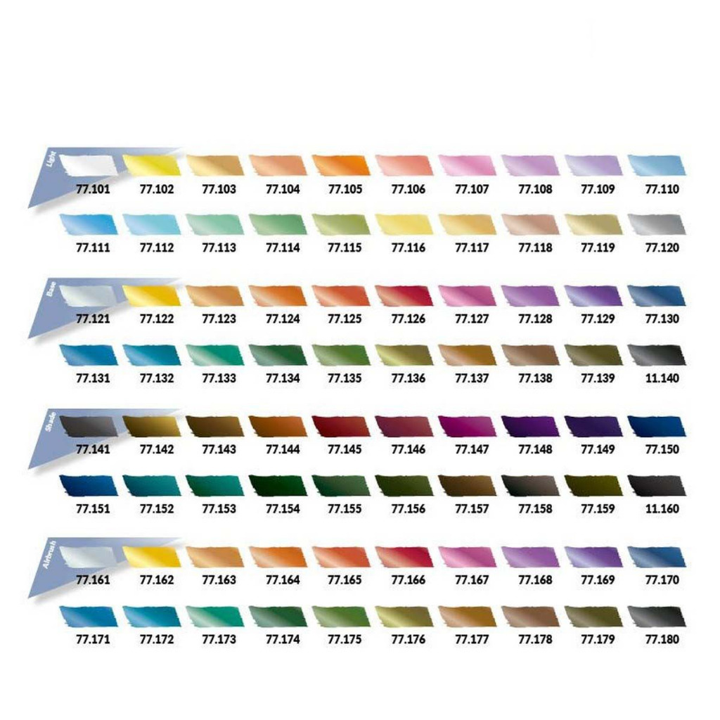Vallejo True Metallic Metal: Color Case - 80 Colours & Carry Case 3