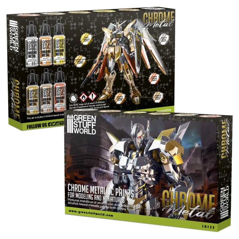 Paint Set: Chrome 3