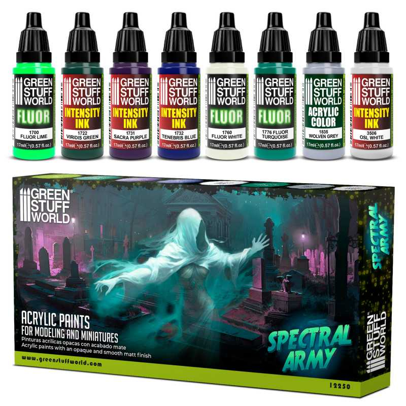 Paint Set - Spectral Army 1