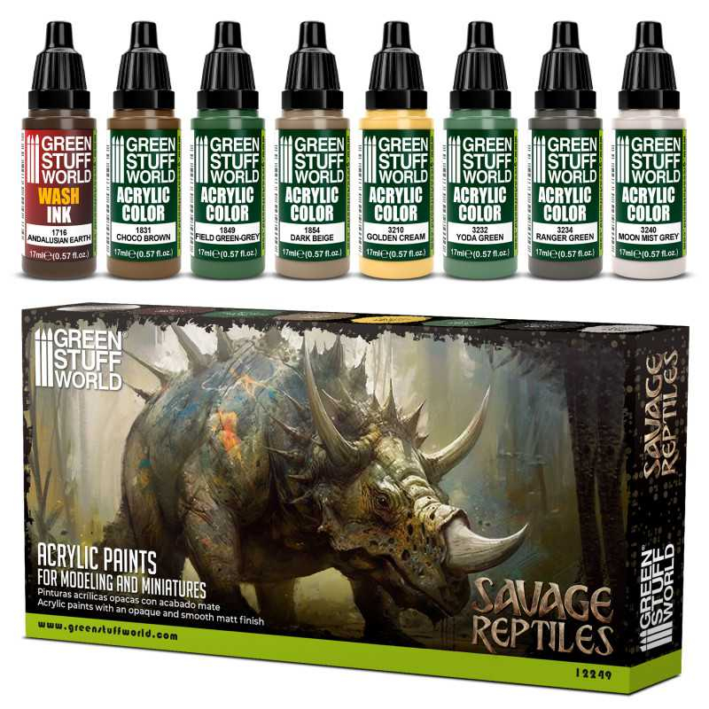 Paint Set - Savage Reptiles 1
