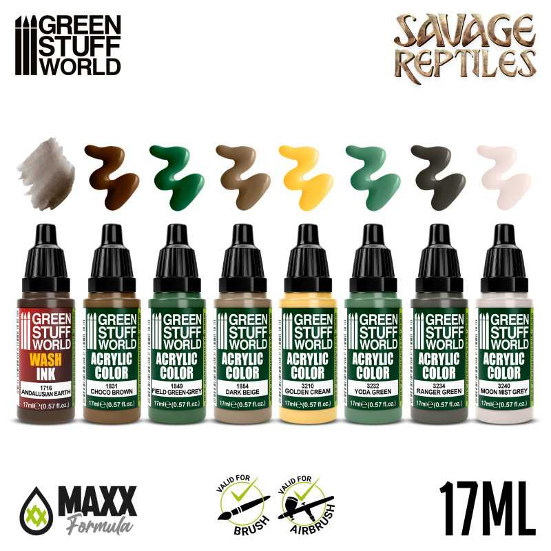 Paint Set - Savage Reptiles 2