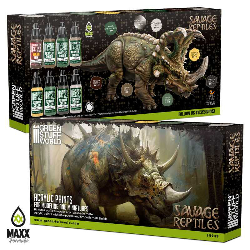 Paint Set - Savage Reptiles 3