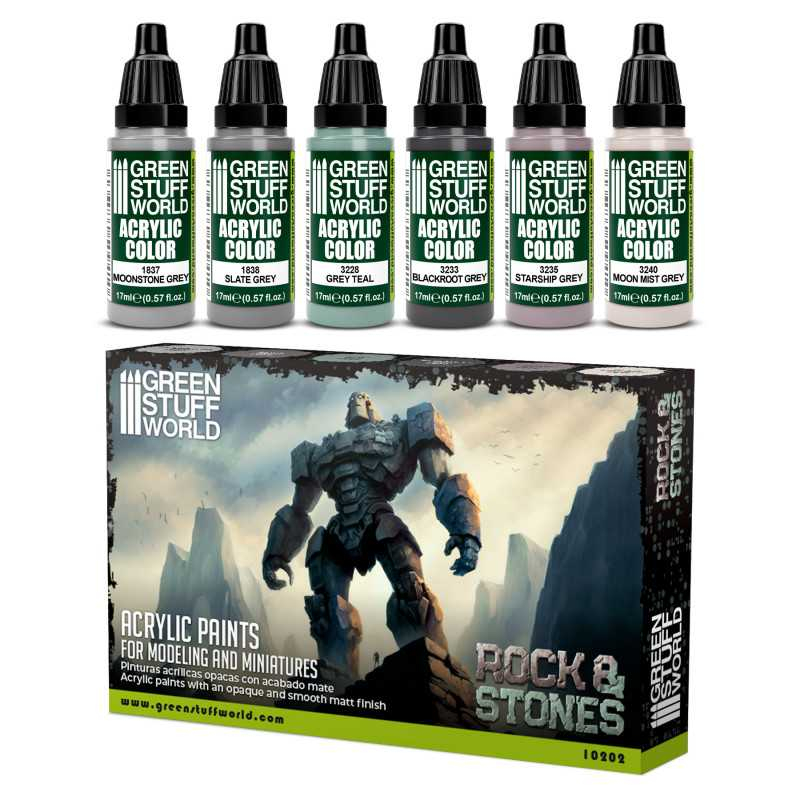 Paint Set - Rock & Stone 1
