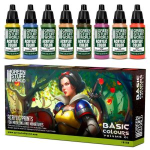 Paint Set - Basic Colors 02 1