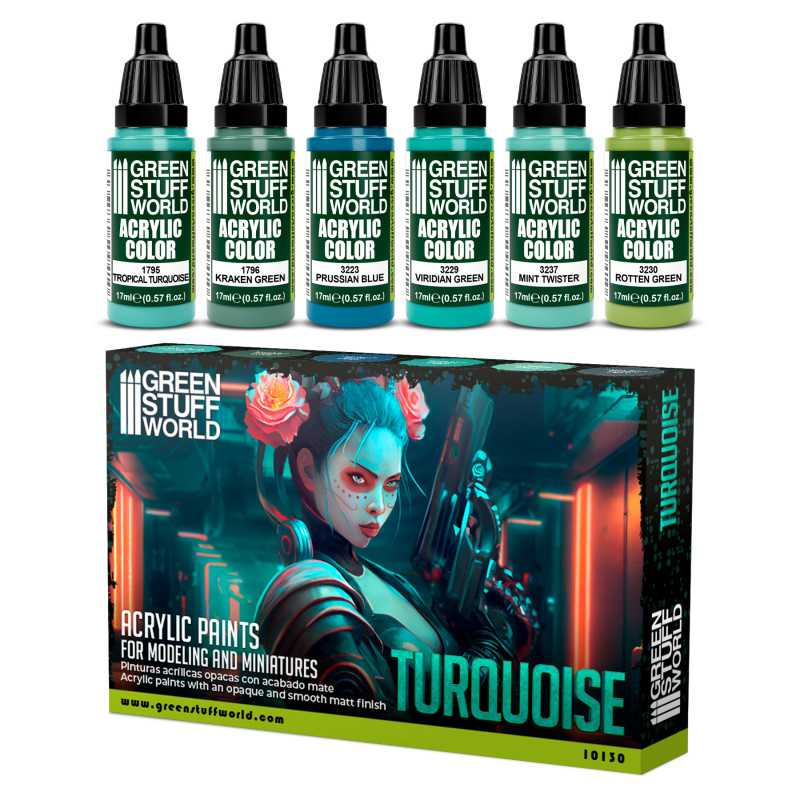 Paint Set - Turquoise 1