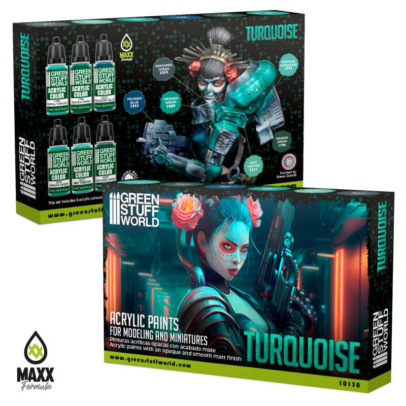 Paint Set - Turquoise 3
