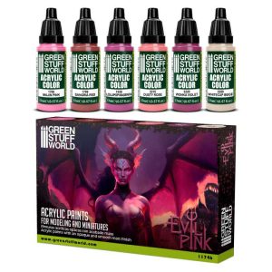 Paint Set - Evil Pink 1
