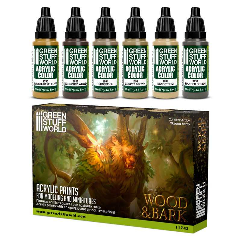 Paint Set - WOOD n BARK 1