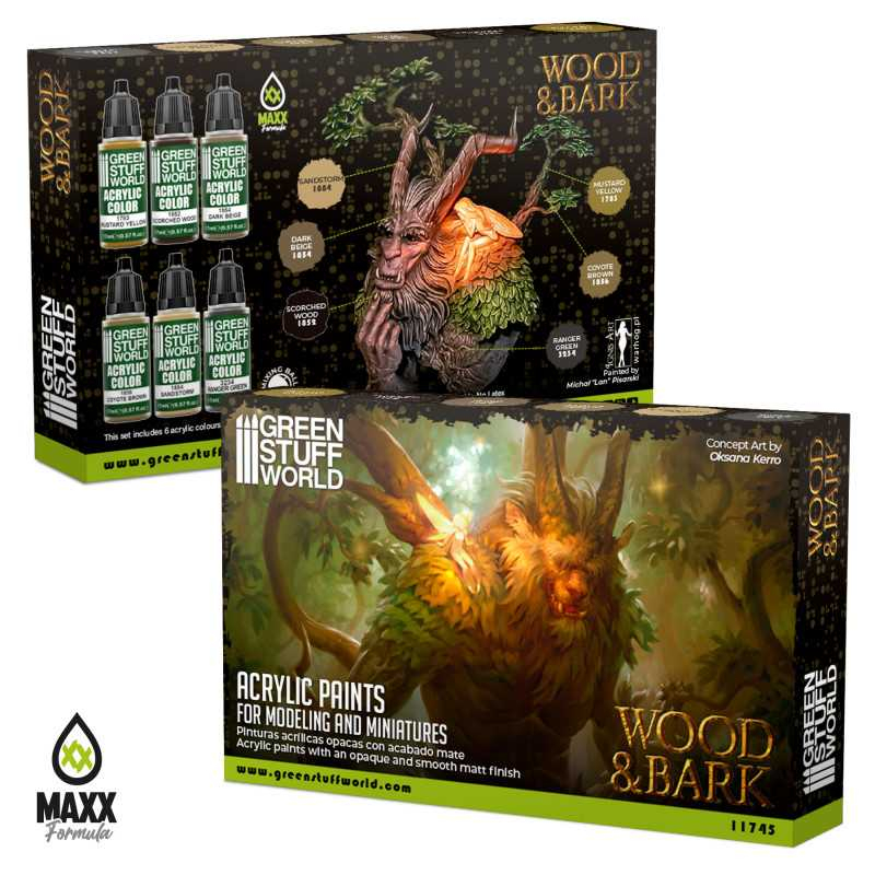 Paint Set - WOOD n BARK 3