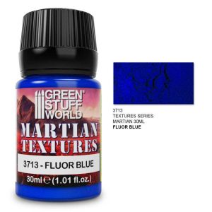 Textured Paint - Martian - Fluor Blue 30ml 1