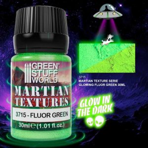 Textured Paint - Martian - Fluor Green 30ml 1