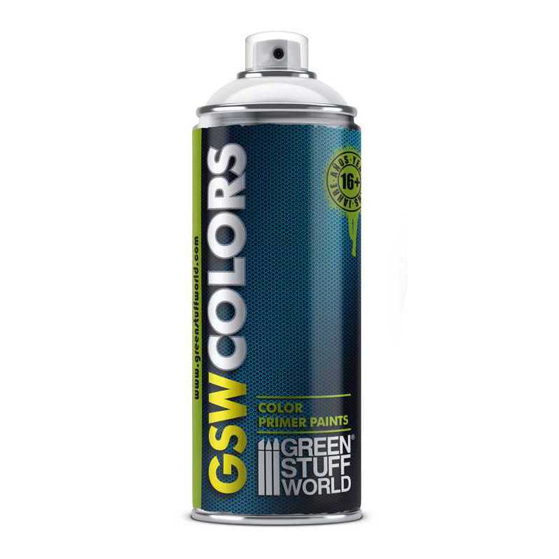 White Gloss Spray Paint 400ml 2
