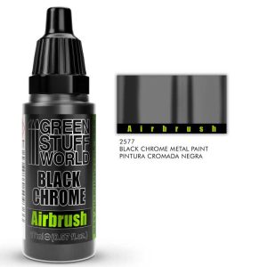 Black Chrome Paint - Airbrush 1