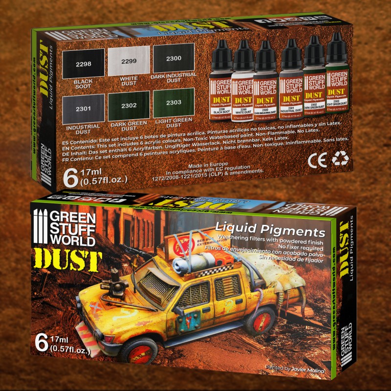 Liquid Pigments Set - Dust 3