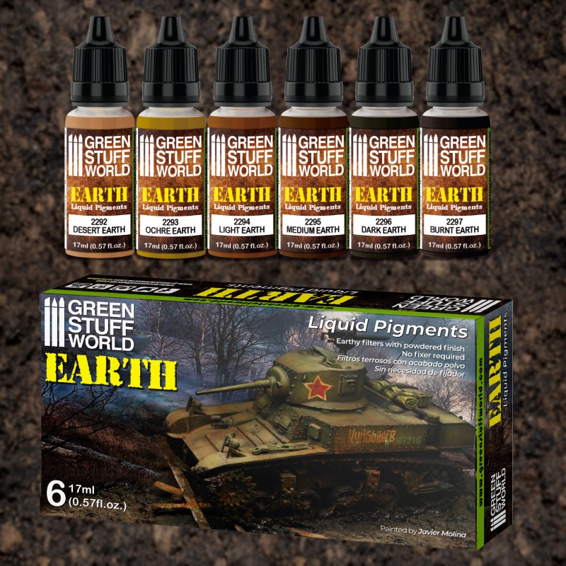 Liquid Pigments Set - Earth 1